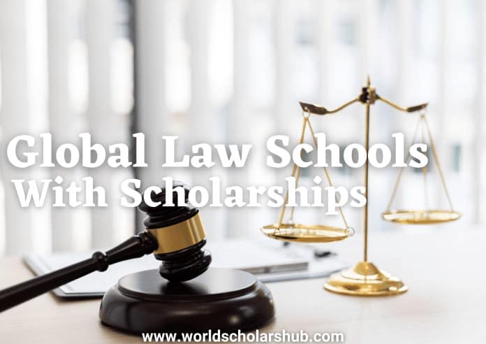 Écoles de droit mondiales avec bourses