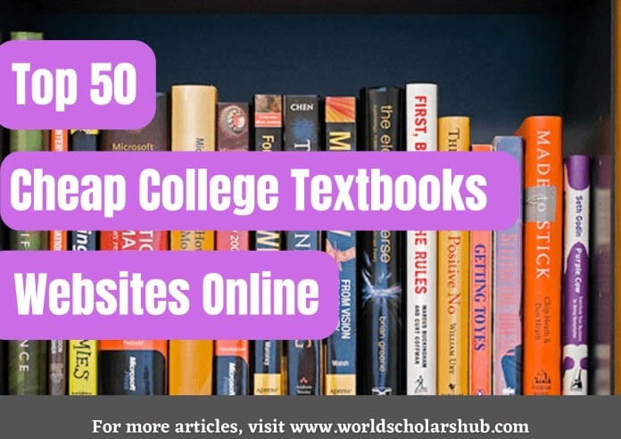 Cheap College Textbooks websites