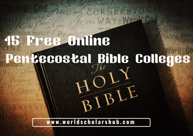 Ingyenes online pünkösdi bibliai főiskolák