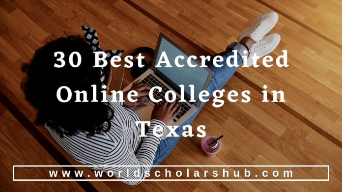 الكليات المعتمدة عبر الإنترنت في تكساس