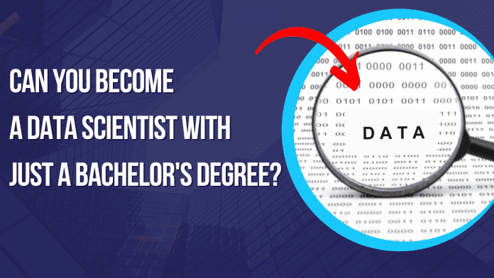 Can you become a data scientist with just a bachelor's degree