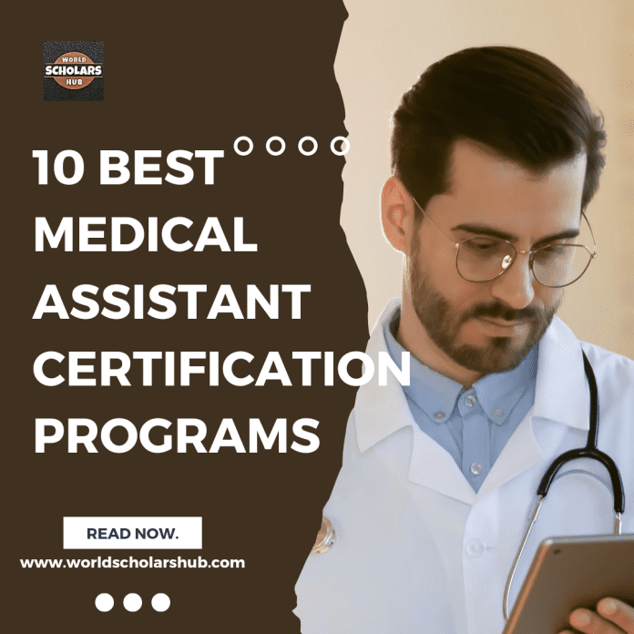 10 best Medical assistant certification programs