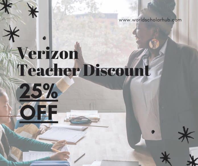 Sconto per insegnanti Verizon