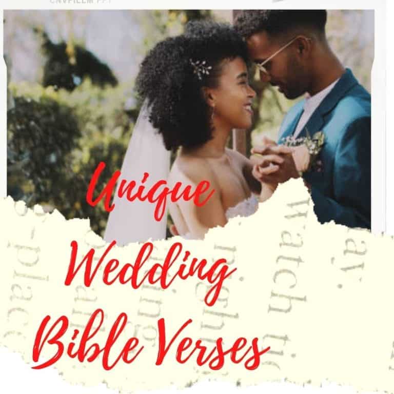 فريدة من نوعها-الزفاف-آيات الكتاب المقدس