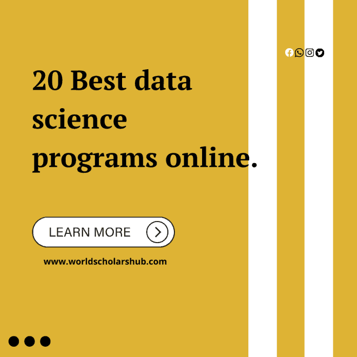 Најдобри програми за наука за податоци онлајн