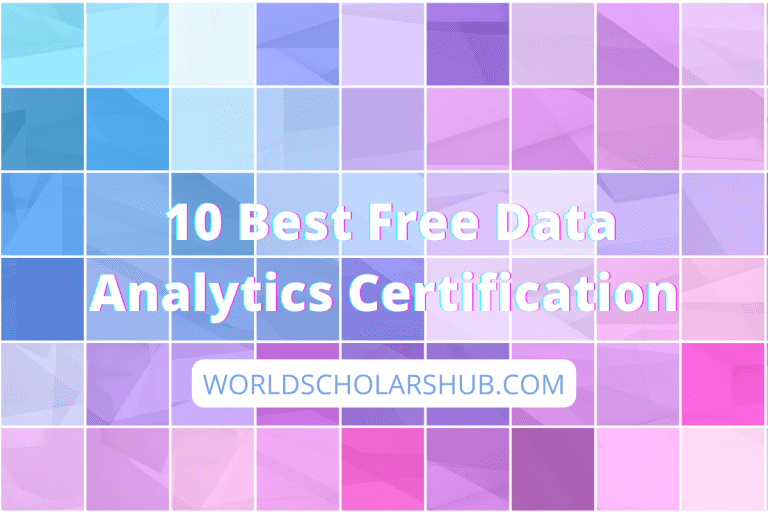 Best Free Data Analytics Certification