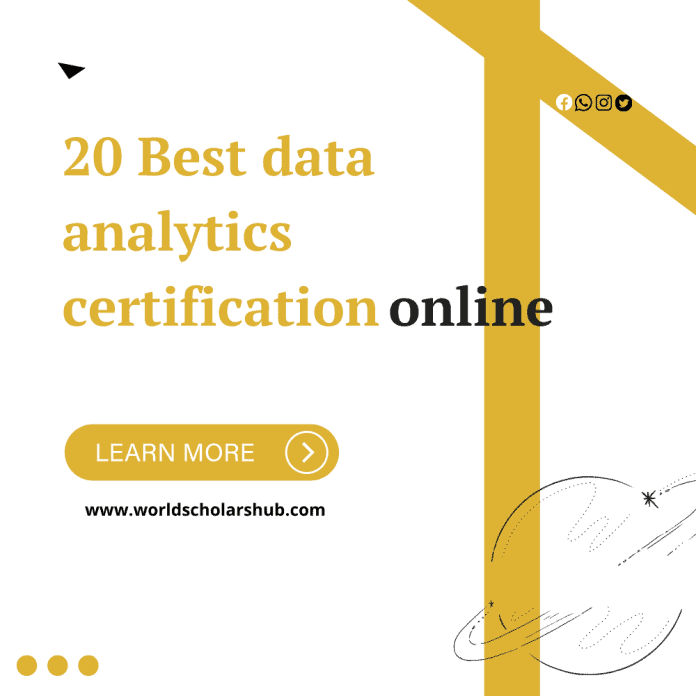 Najlepšie online certifikácie analýzy údajov