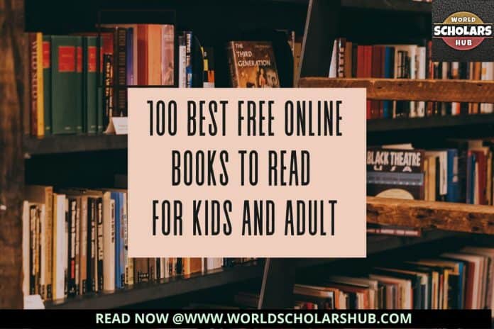 100 labākās bezmaksas tiešsaistes grāmatas bērniem un pieaugušajiem