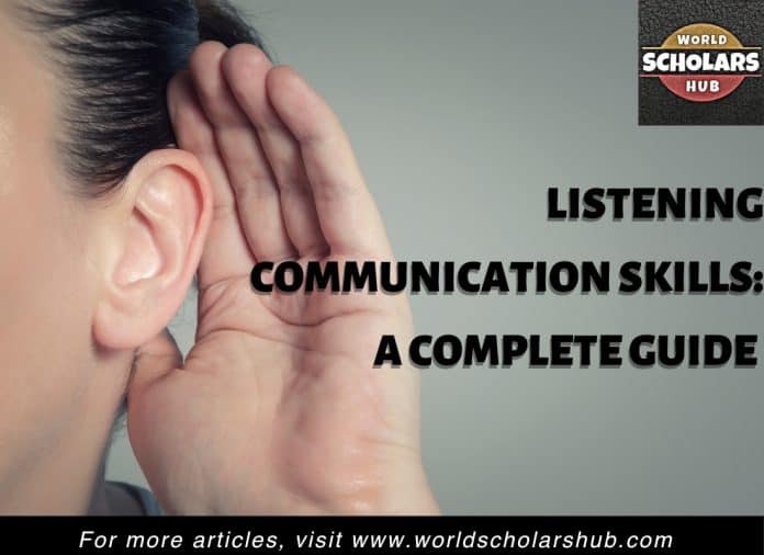Listening communication skills