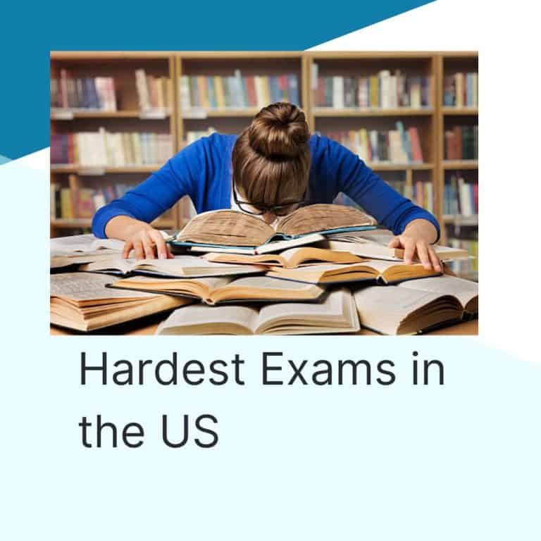 exames mais difíceis nos EUA