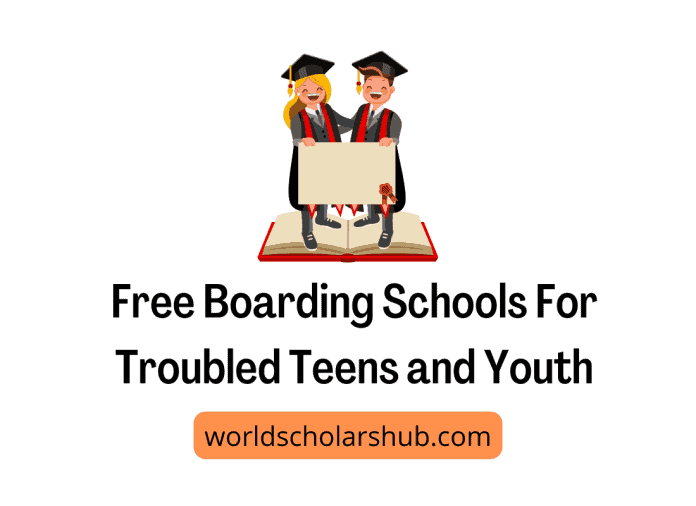 問題を抱えた十代の若者と青少年のための無料寄宿学校