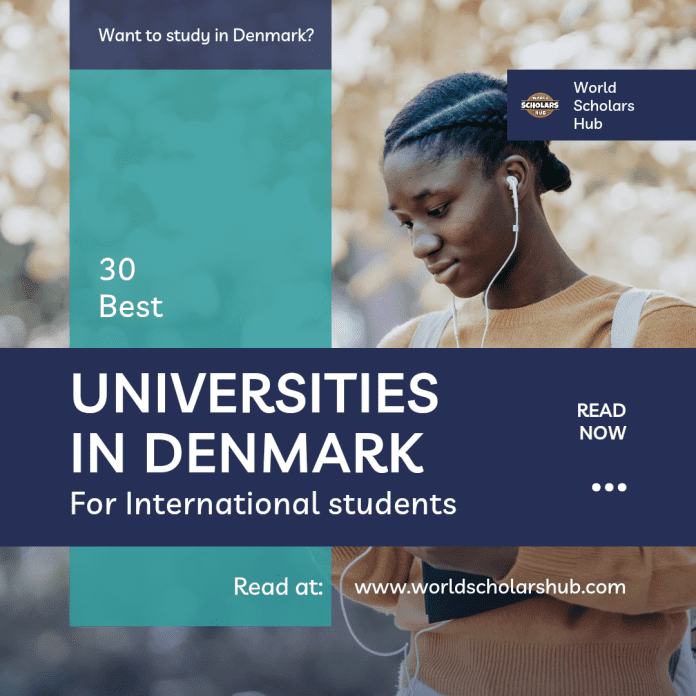 30 migliori Università in Danimarca per studienti internaziunali