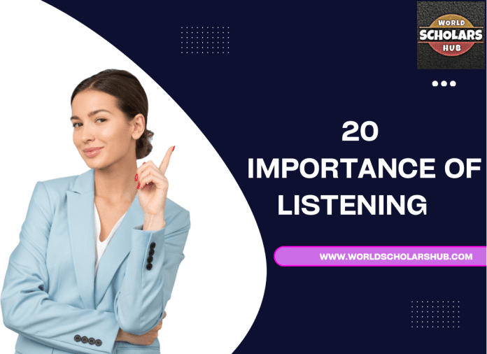 Importancia de escuchar