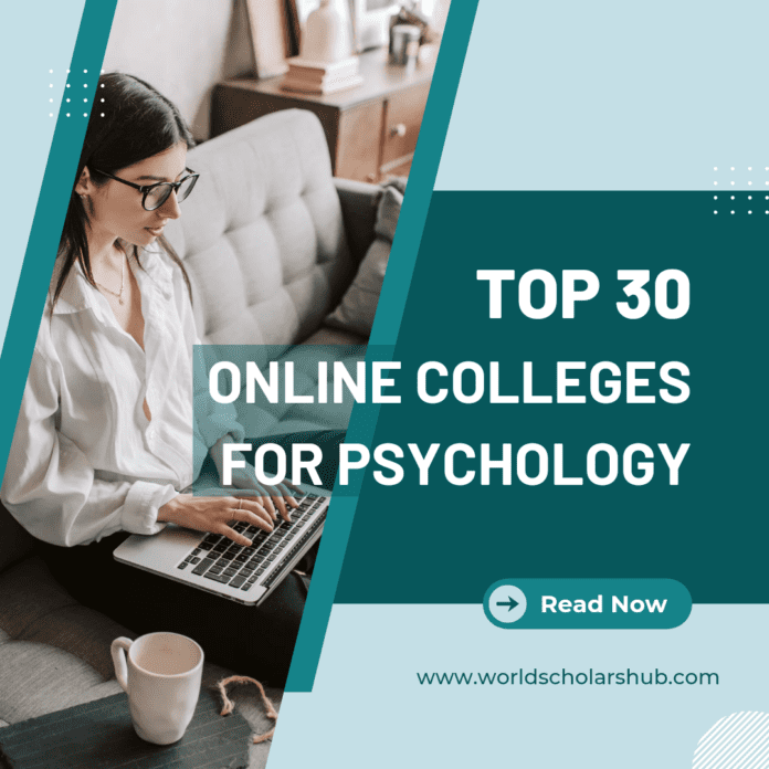 Top 30 akkreditierte Online-Hochschulen für Psychologie im Jahr 2022