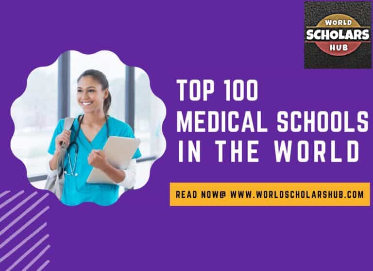 Top 100 Medical Schools in the World