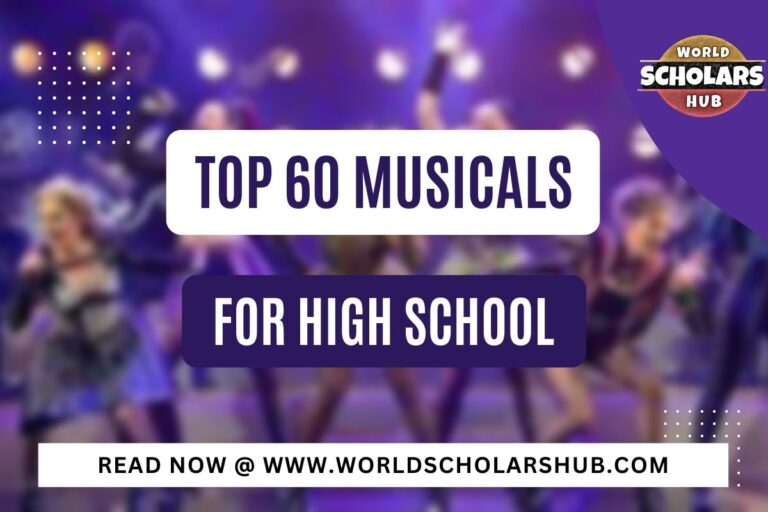 أفضل 60 مسرحية موسيقية للمدرسة الثانوية