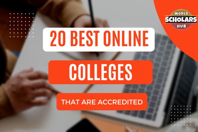 Akredite Edilmiş En İyi 20 Çevrimiçi Kolej