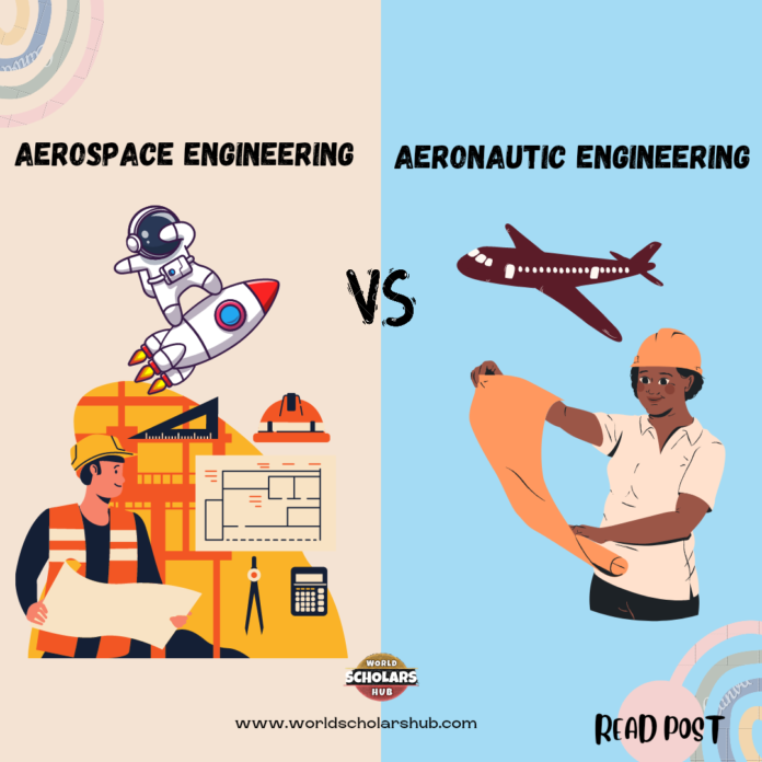 Injinia Aerospace vs Aeronautical Engineering