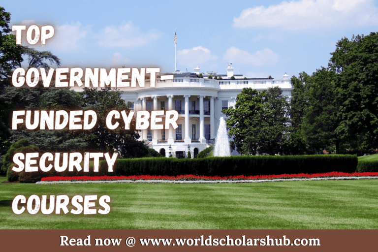 Government-Funded Cyber Security Courses