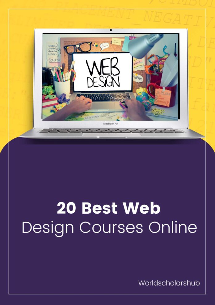 Labākie tiešsaistes tīmekļa dizaina kursi