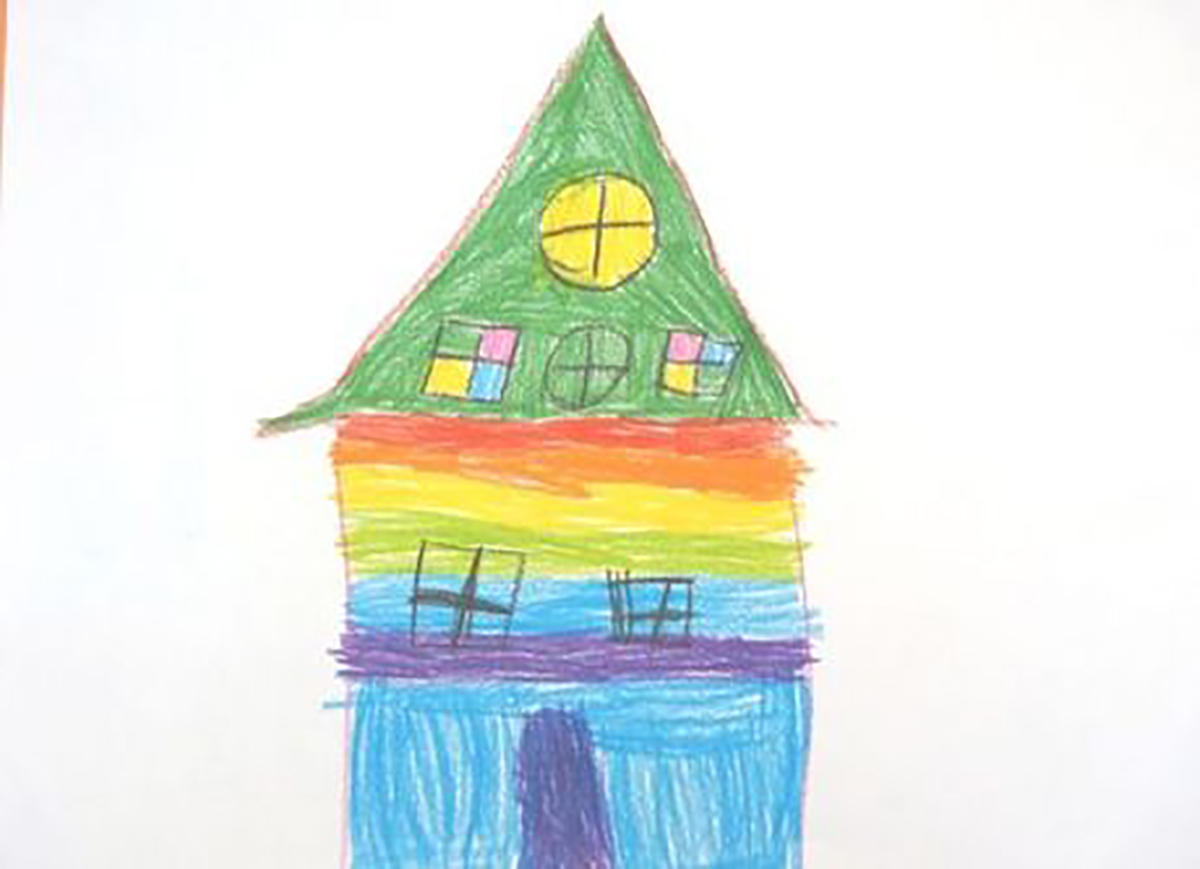 Čo prezrádza detská kresba domu?