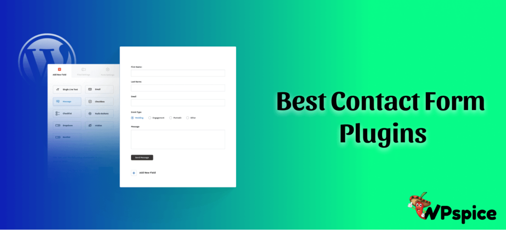WP Spice Best Contact Form Plugins for WordPress
