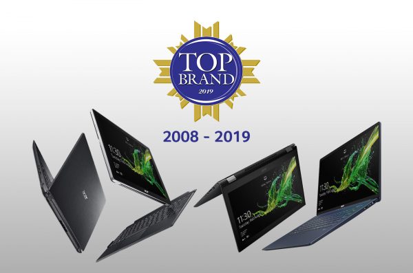 Acer Indonesia Meraih Top Brand Award 2019, Kini untuk Kedua Belas Kali Berturut-turut!