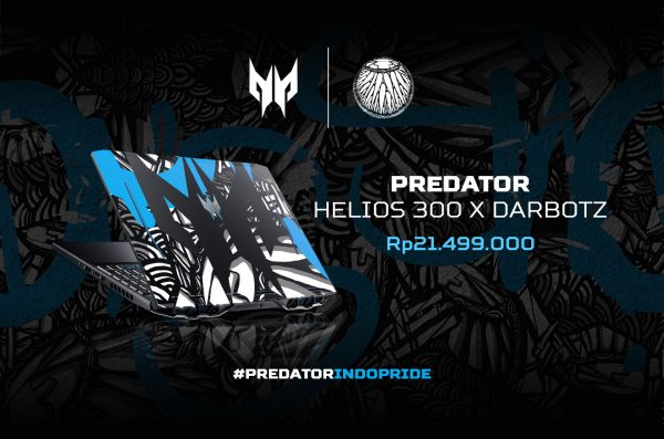 Predator Luncurkan Laptop Gaming Khusus Hasil Kolaborasi Perdana #PredatorIndoPride Bersama Darbotz
