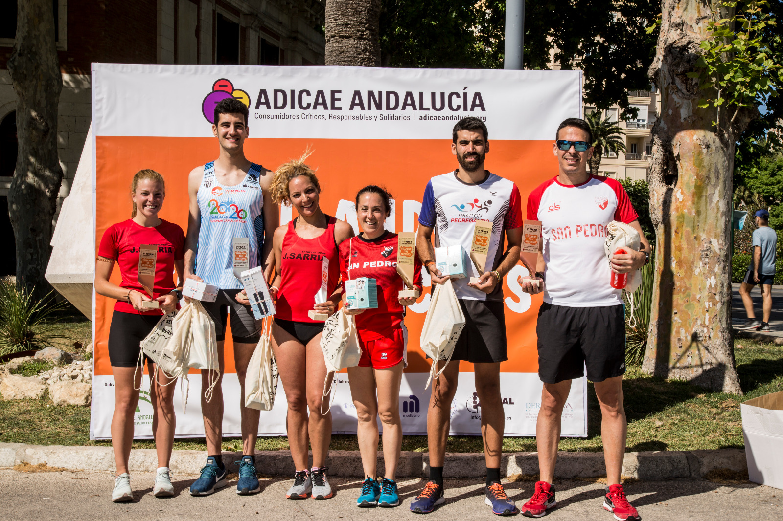 Éxito rotundo en la celebración de la I Carrera Solidaria de ADICAE Andalucía, con 150 participantes