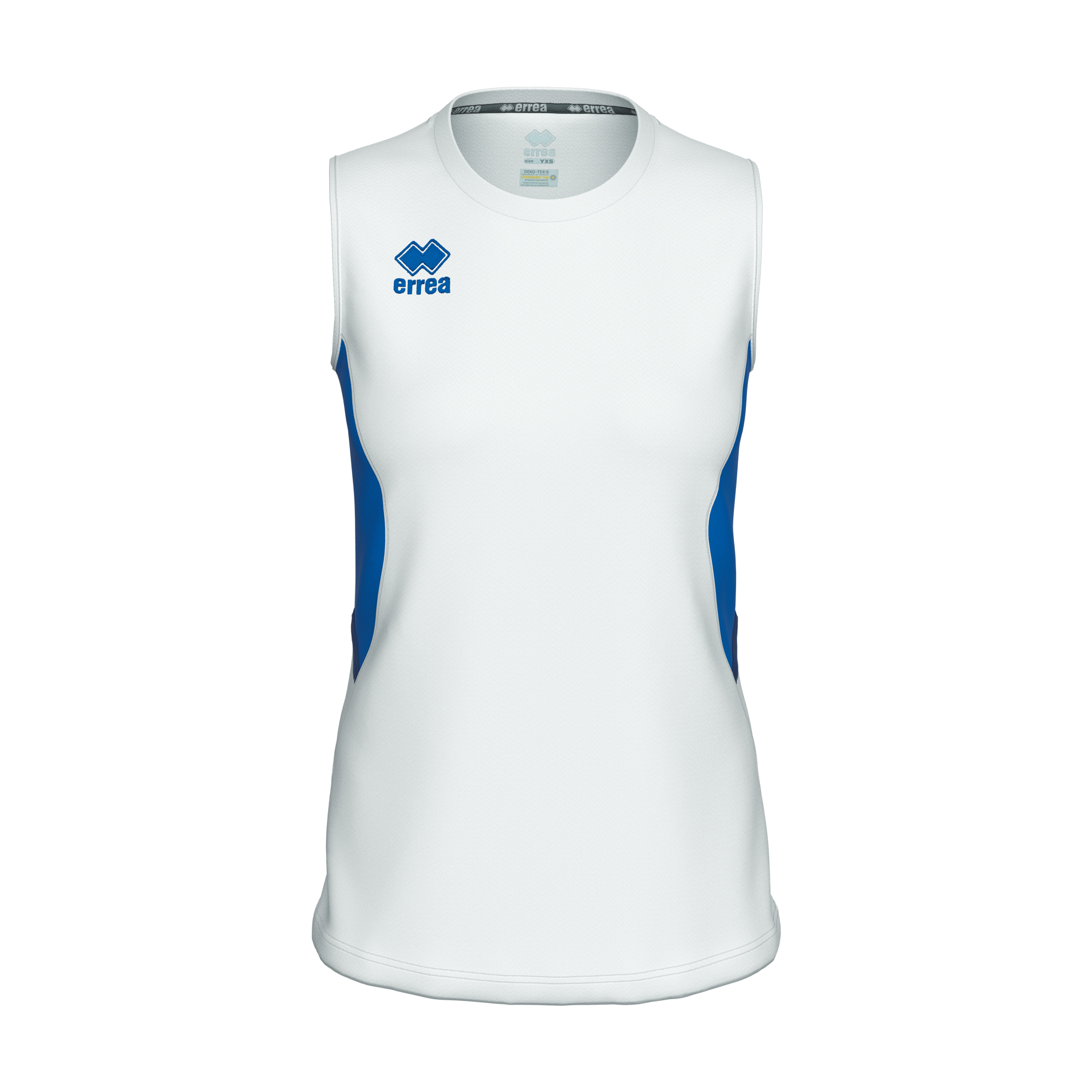 Errea Carry Volleyball Shirt White Blue Navy