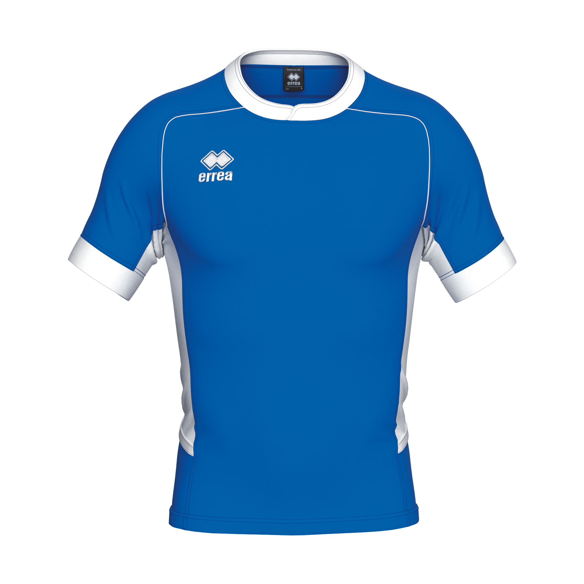 Errea Shane Rugby Shirt Blue White