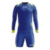 Zeus Paros Goalkeeper Kit Blue Fluo Yellow