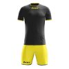 Zeus Sticker Football Kit Black Yellow