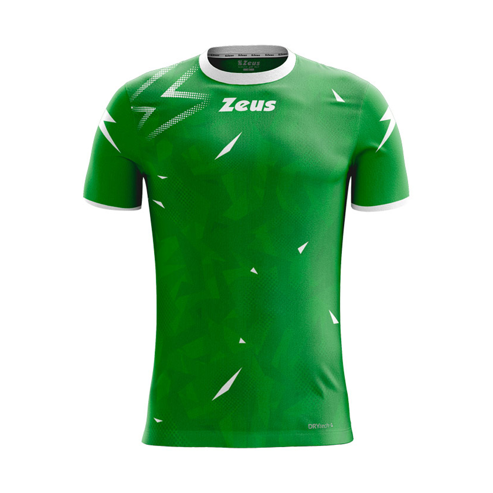 Zeus Marmo Football Shirt Green White