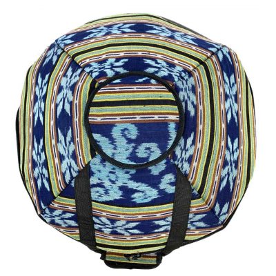 Paterened zip backpack for handpan