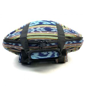 Paterened zip backpack for handpan