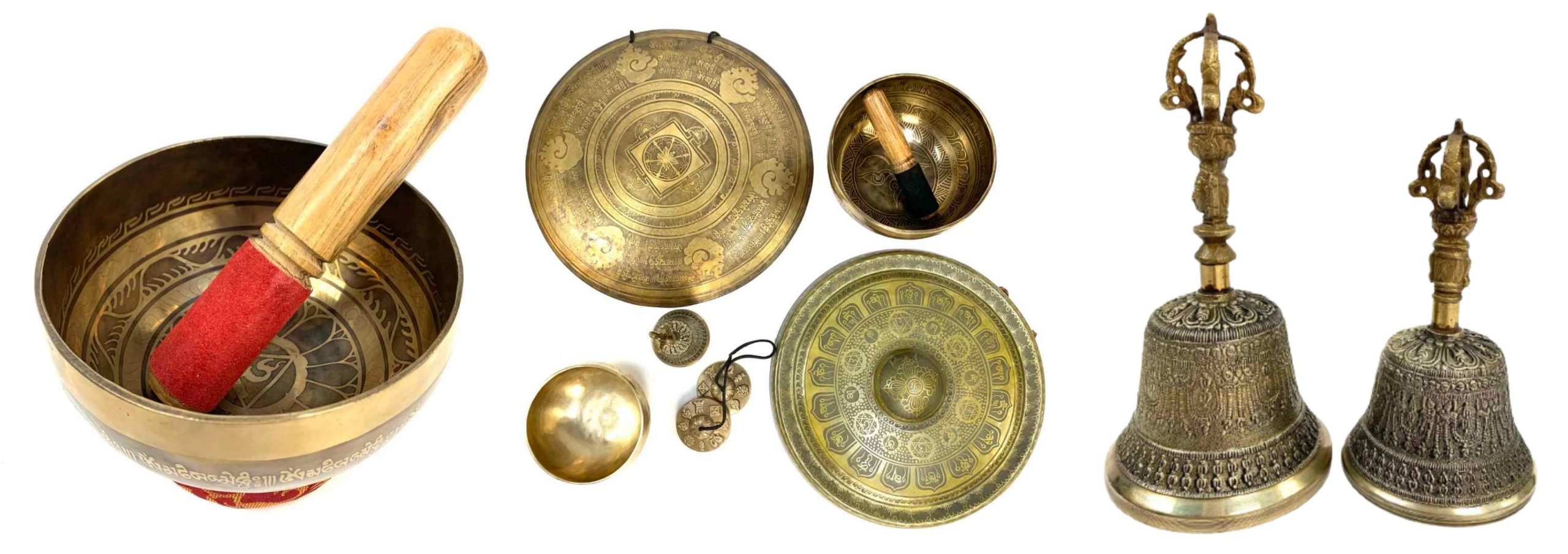 New sound healing instruments from Nepal. Perfect for meditation and therapy.