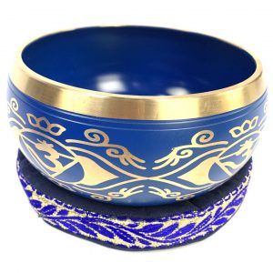 ashanti singing bowl - blue