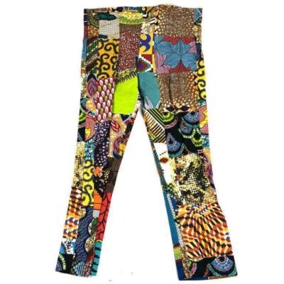 Beautiful patchwork performance pants from Africa