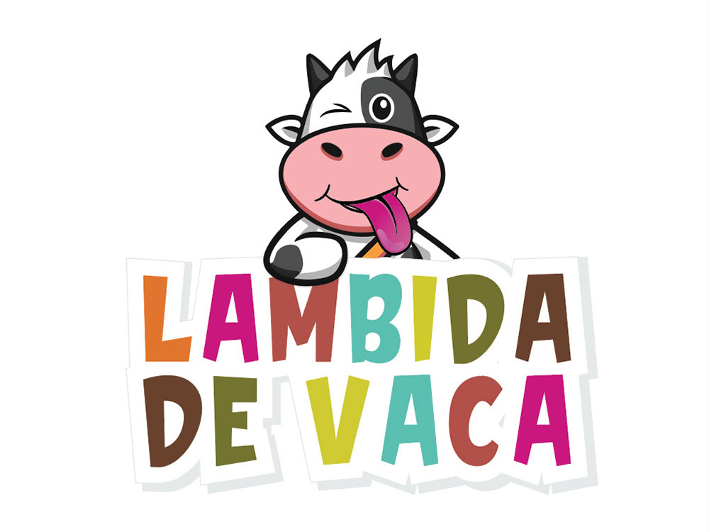 Logotipo Lambida de Vaca - Agência Nuwe