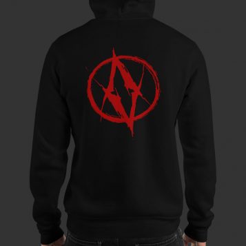 hoodie design 02 red 01 back2