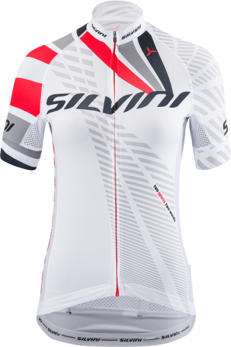 Dámský cyklistický dres Silvini TEAM WD1402 white