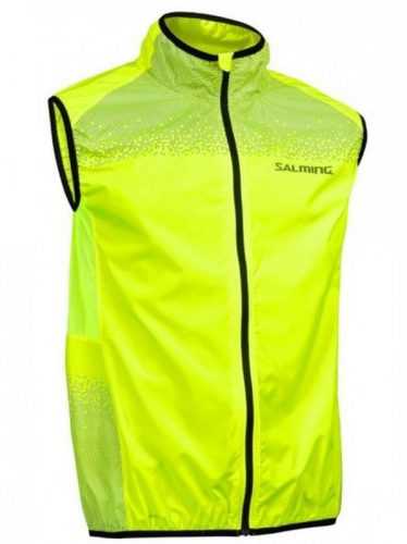 Pánská běžecká vesta Salming Skyline Vest Men Safety Yellow
