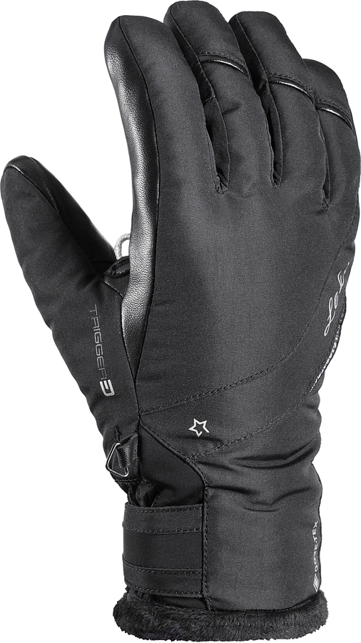 Dámské pětiprsté rukavice Leki Snowbird 3D GTX Lady black
