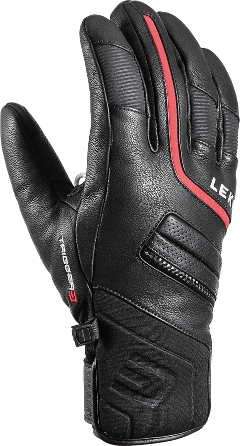 Pětiprsté rukavice Leki Phoenix 3D black/red