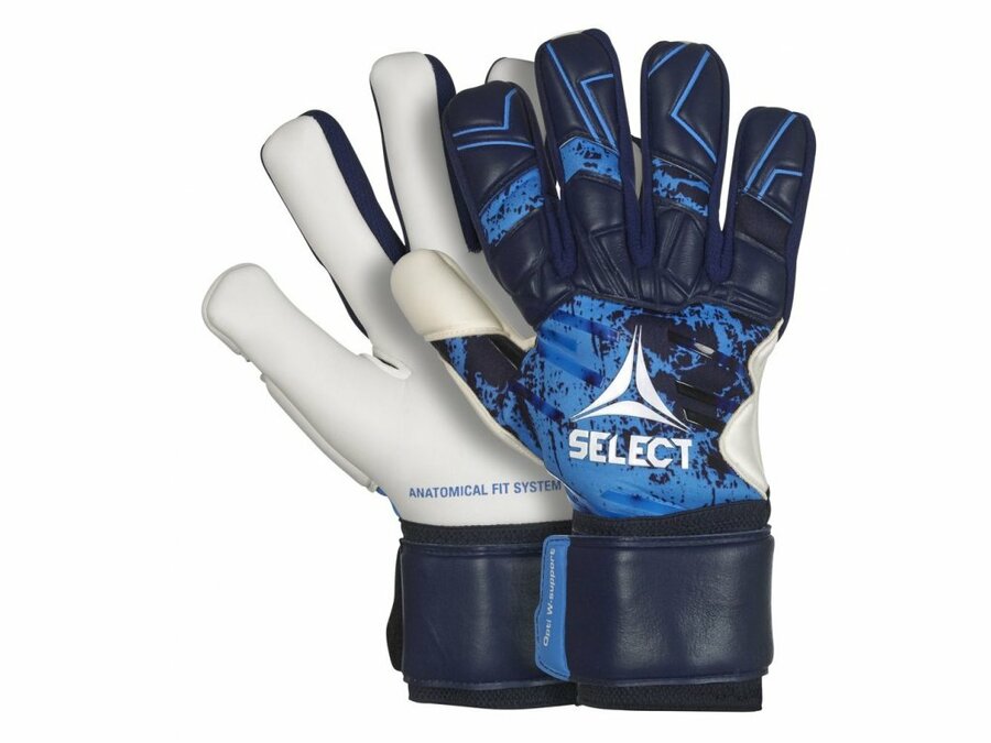 Brankářské rukavice Select GK gloves 77 Super Grip bílo modrá