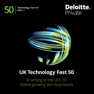 Deloitte UK Fast 50 2023 logo
