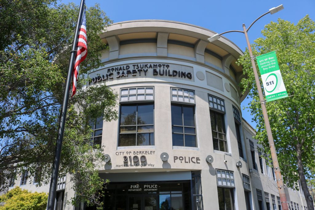 The Ronald Tsukamoto Public Safety Building is home to the Berkeley Police Department. Police brutality has ignited a nationwide debate on how to hold policing institutions accountable for their actions. 