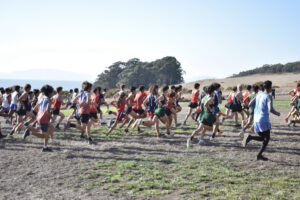 On October 12, BHS cross country competed against nine schools at a Point Pinole course.