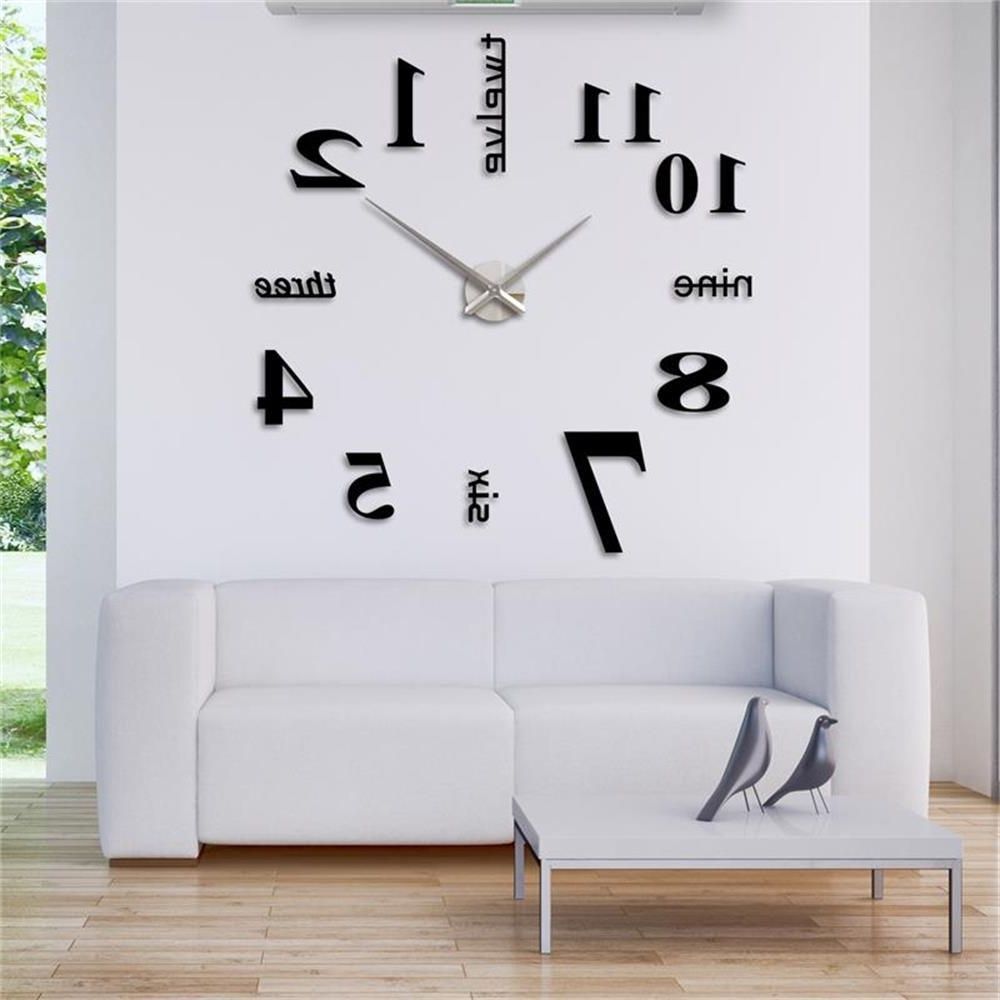 Clock Wall Accents Inside Favorite Perfect Design Clock Wall Decor Clocks Large 36 Inch – Wall Art Ideas (Gallery 11 of 15)